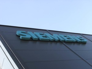 3D Buchstaben für Siemens von Grünewald-Werbung