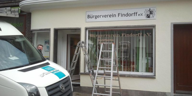 Bürgerverein Findorff e.V. neues Schild